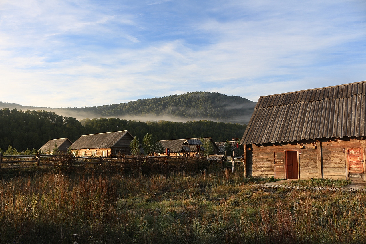禾木（北疆行1）#唤醒相册 激活镜头里的多巴胺 #（图ZMzUxOTk0ODM2） - 风光摄影 - 站酷设计师OK棒_原创素材 - 站酷ZCOOL