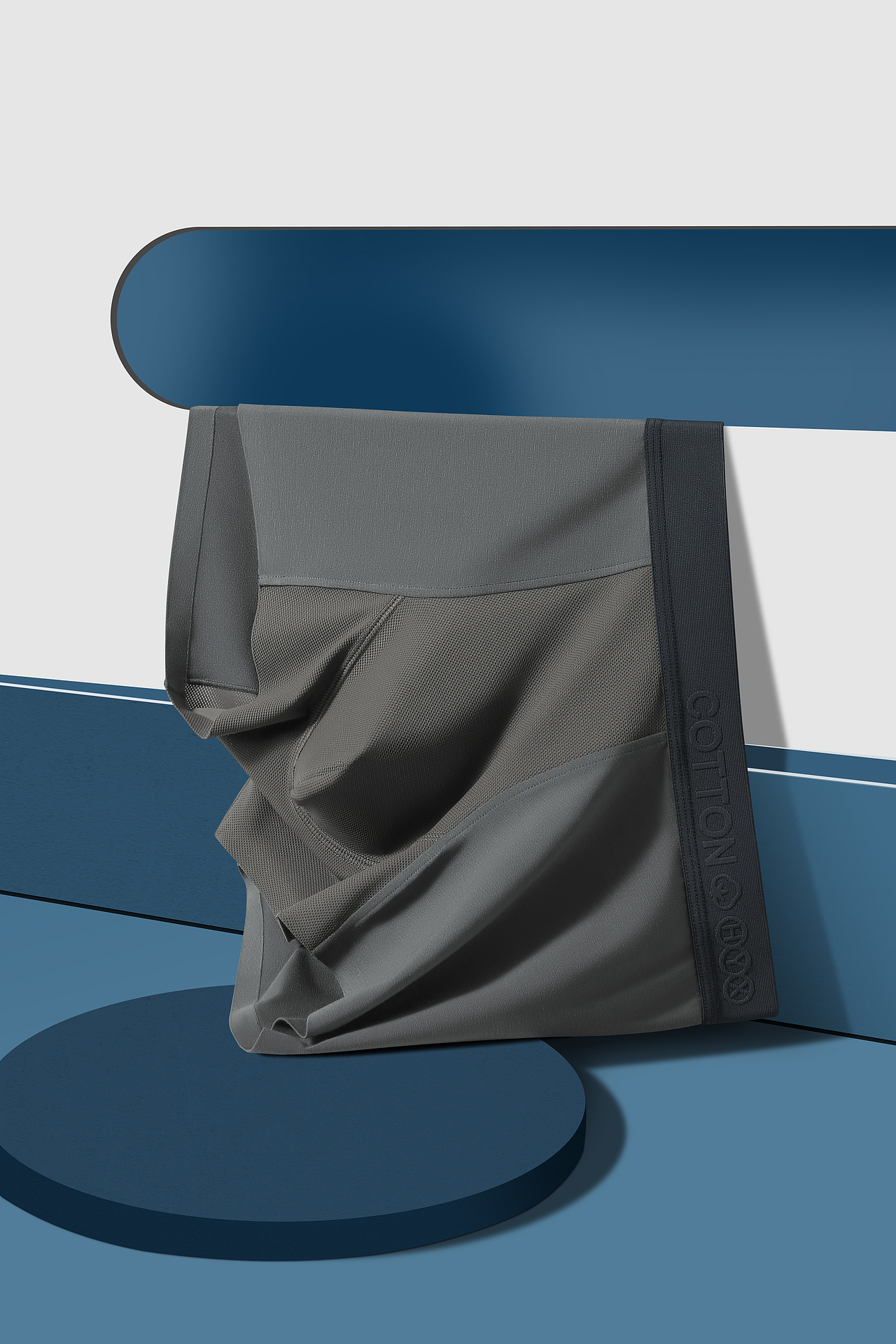 男士内裤摄影丨 男士内衣静物平铺拍摄