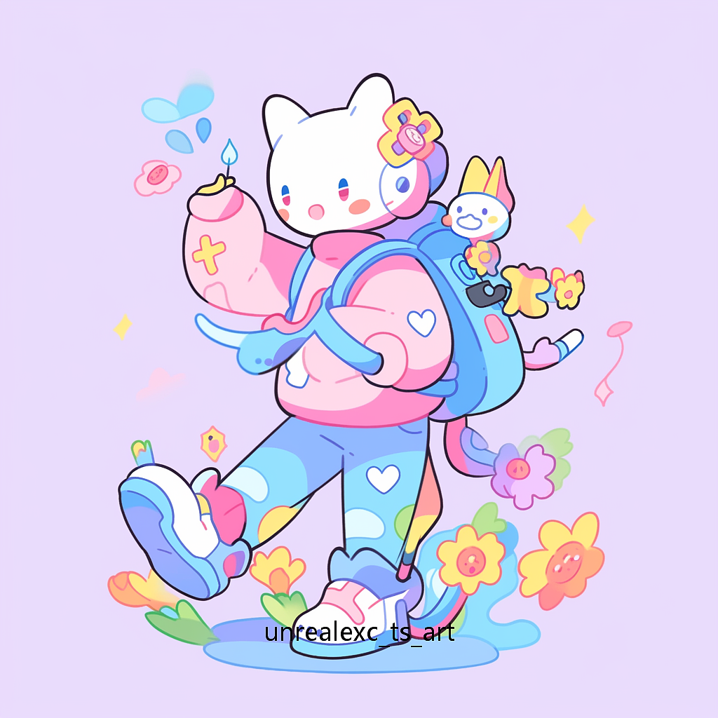 走自己的猫路!（图ZMzQ5NjQ2ODQ0） - 商业插画 - 站酷设计师Tangsi_EXC原创素材 - 站酷ZCOOL