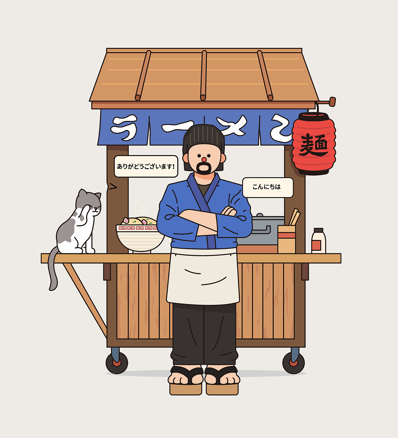 街头美食斗士|潮玩IP形象