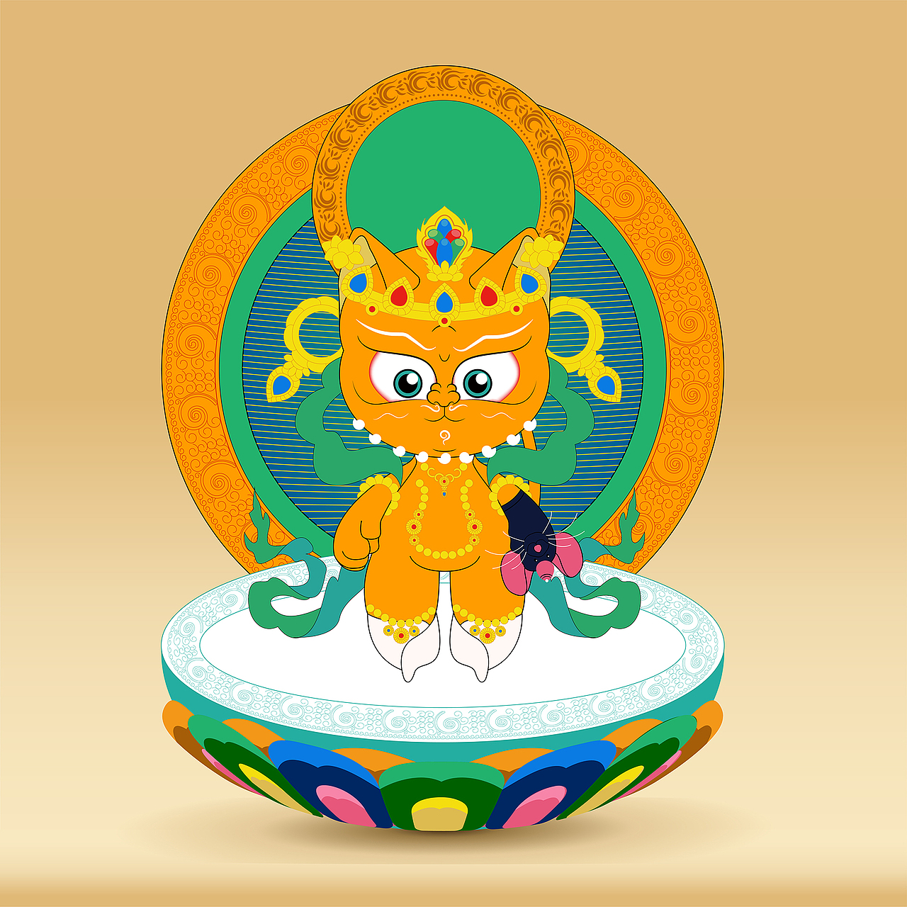 原创IP | 形象设计 | 潮玩 | 五色财神