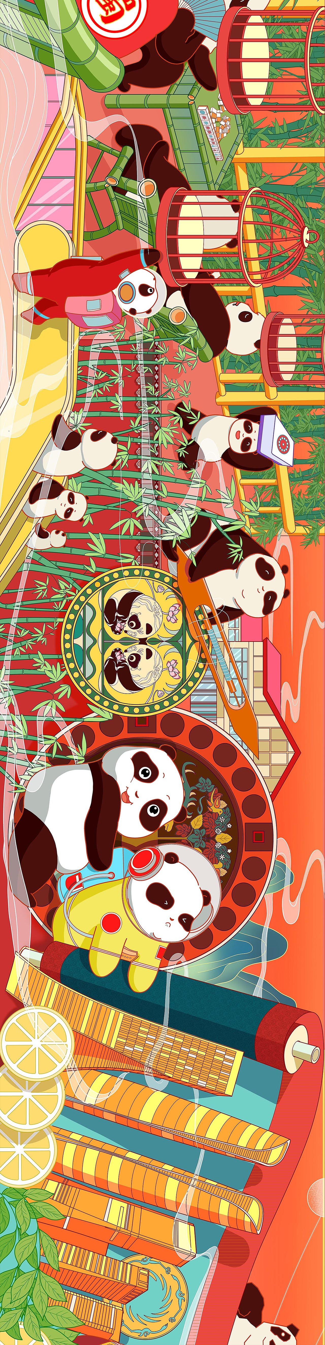 川火品牌形象升级，幺娃快来吃火锅噻（图ZMjk5OTg3NjIw） - 商业插画 - 站酷设计师韩锐原创素材 - 站酷ZCOOL