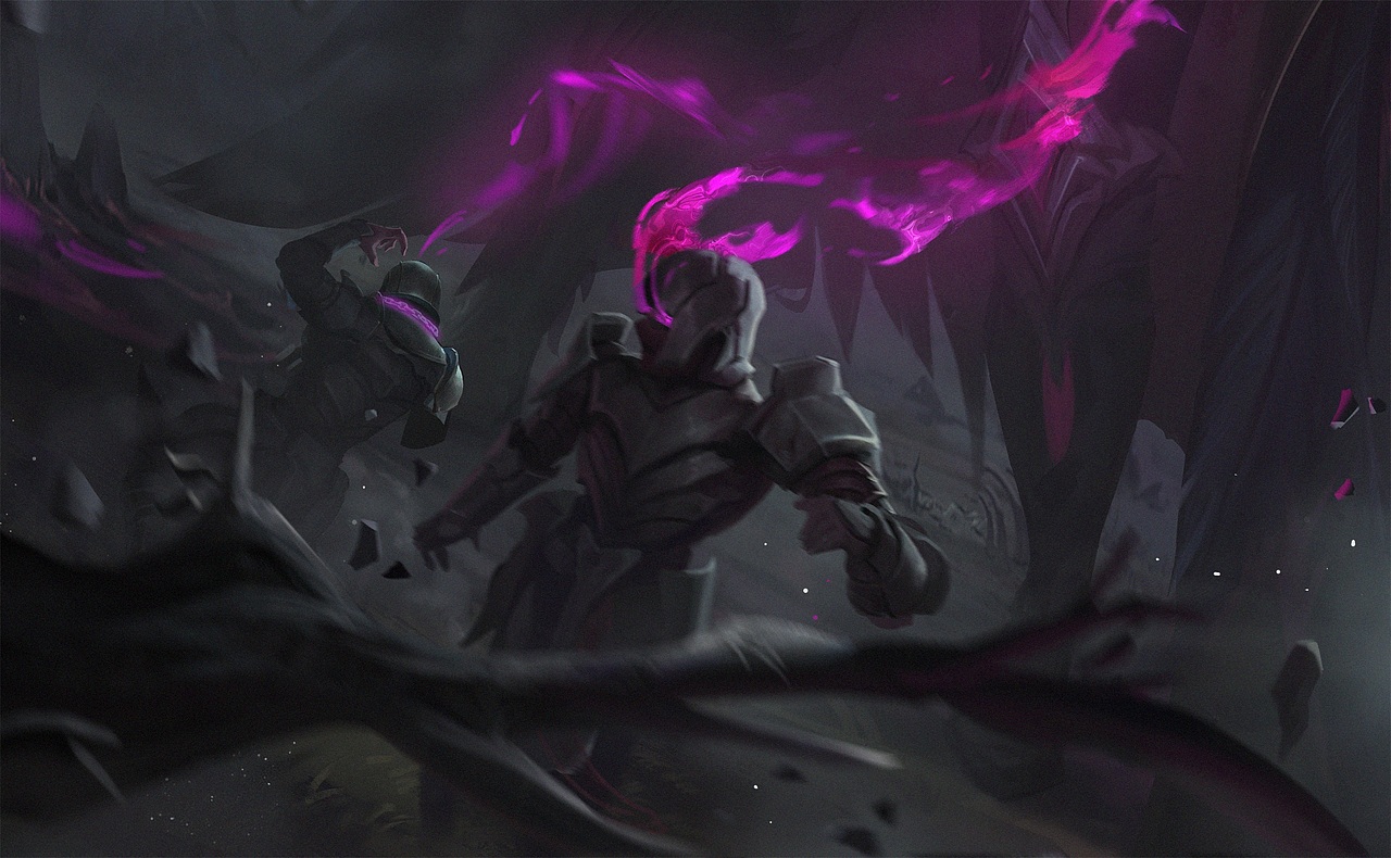 LOL同人古神-诺克萨斯统领斯维因。