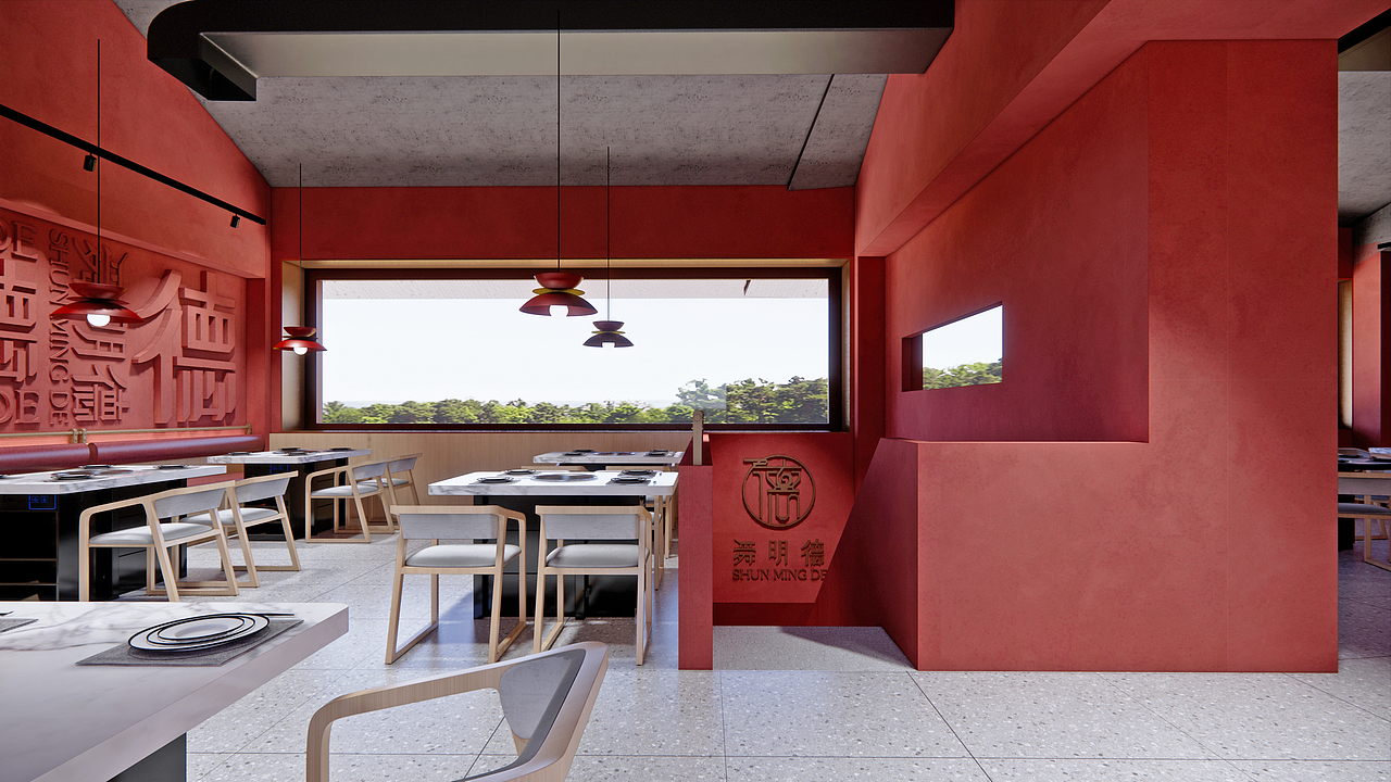 火锅&烧烤店——餐饮空间设计（图ZMzQ4NTczMjU2） - 建筑设计 - 站酷设计师小孙同学原创素材 - 站酷ZCOOL