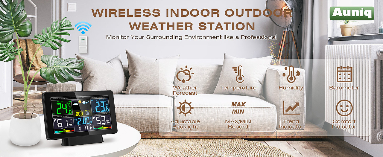 天气时钟 亚马逊主图 A+