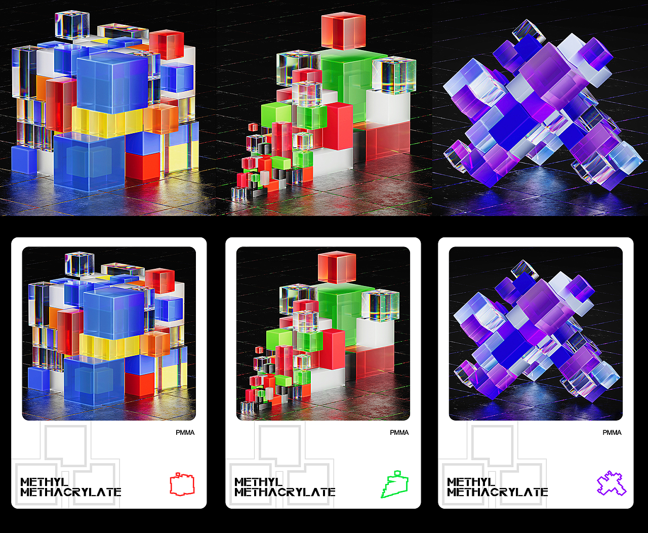 Methyl Methacrylate 有机玻璃（图ZMzA4NTEwNDAw） - 其他三维 - 站酷设计师Ju_nwEn原创素材 - 站酷ZCOOL