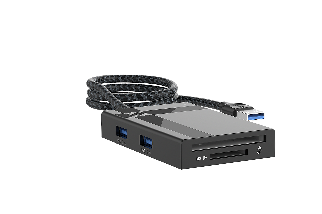 USB C HUB 扩展坞3C渲染