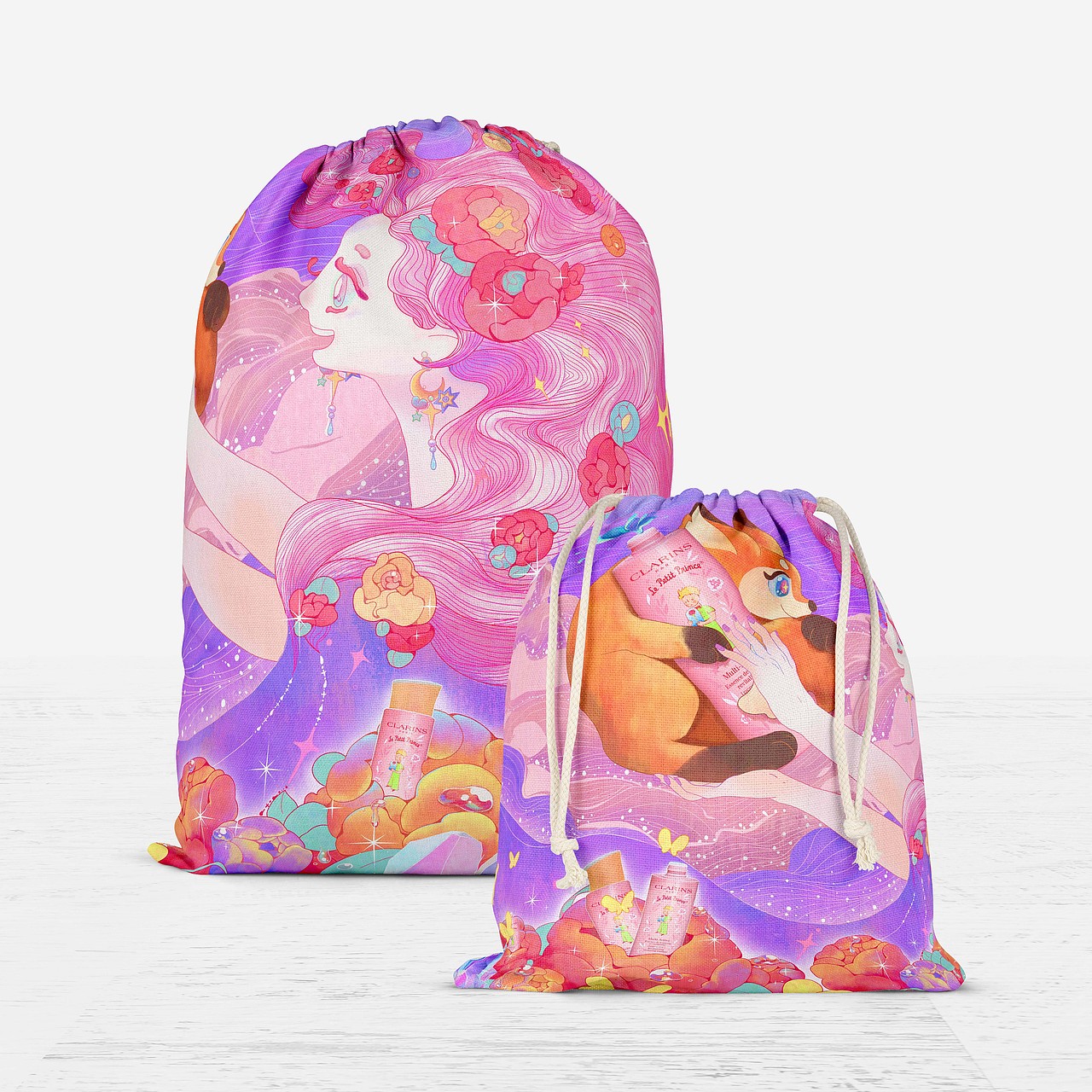 《The apple of my eye》——#邂逅粉嫩多巴胺少女（圖ZMzQ0Mjg0MDEy） - 商業(yè)插畫 - 站酷設(shè)計師PixelYee原創(chuàng)素材 - 站酷ZCOOL