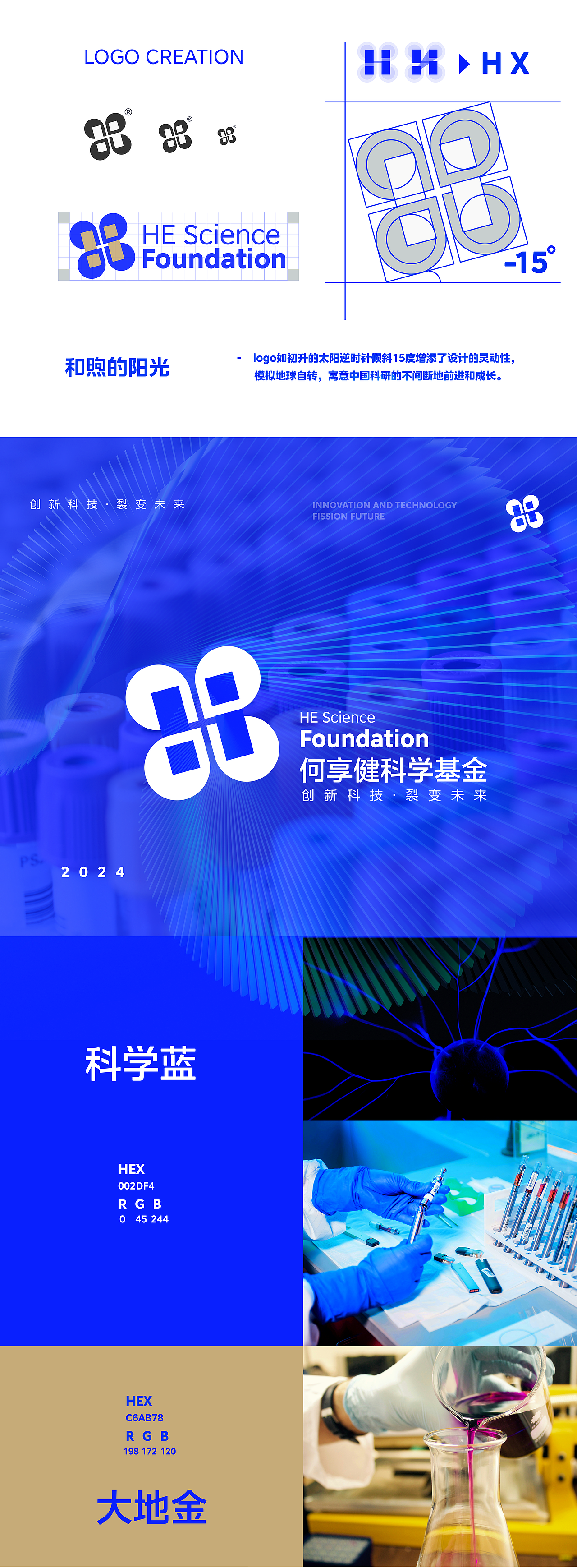 何享健科学基金logo&slogan I 创新科技·裂变未来（图ZMzY5MjAyMjg0） - Logo - 站酷设计师dlitwo原创素材 - 站酷ZCOOL