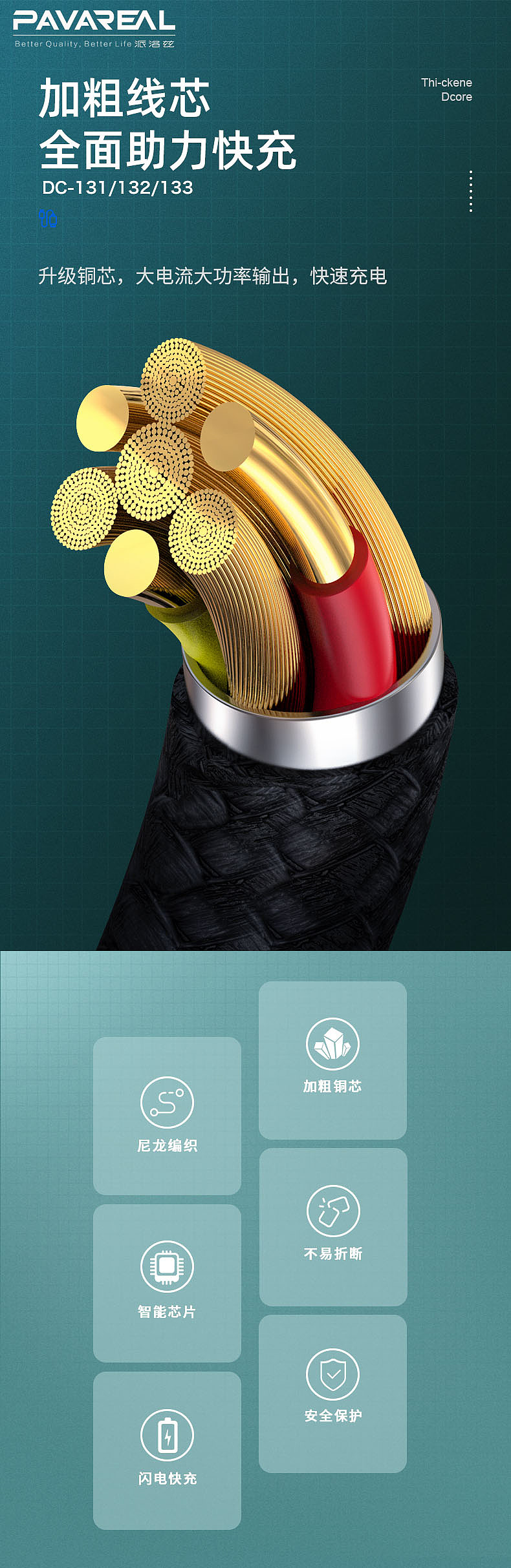 5A闪充数据线详情设计