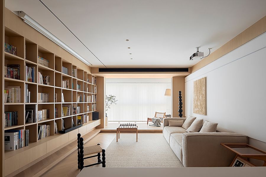 日系美学构筑130㎡精神角落,打造独居生活松弛感