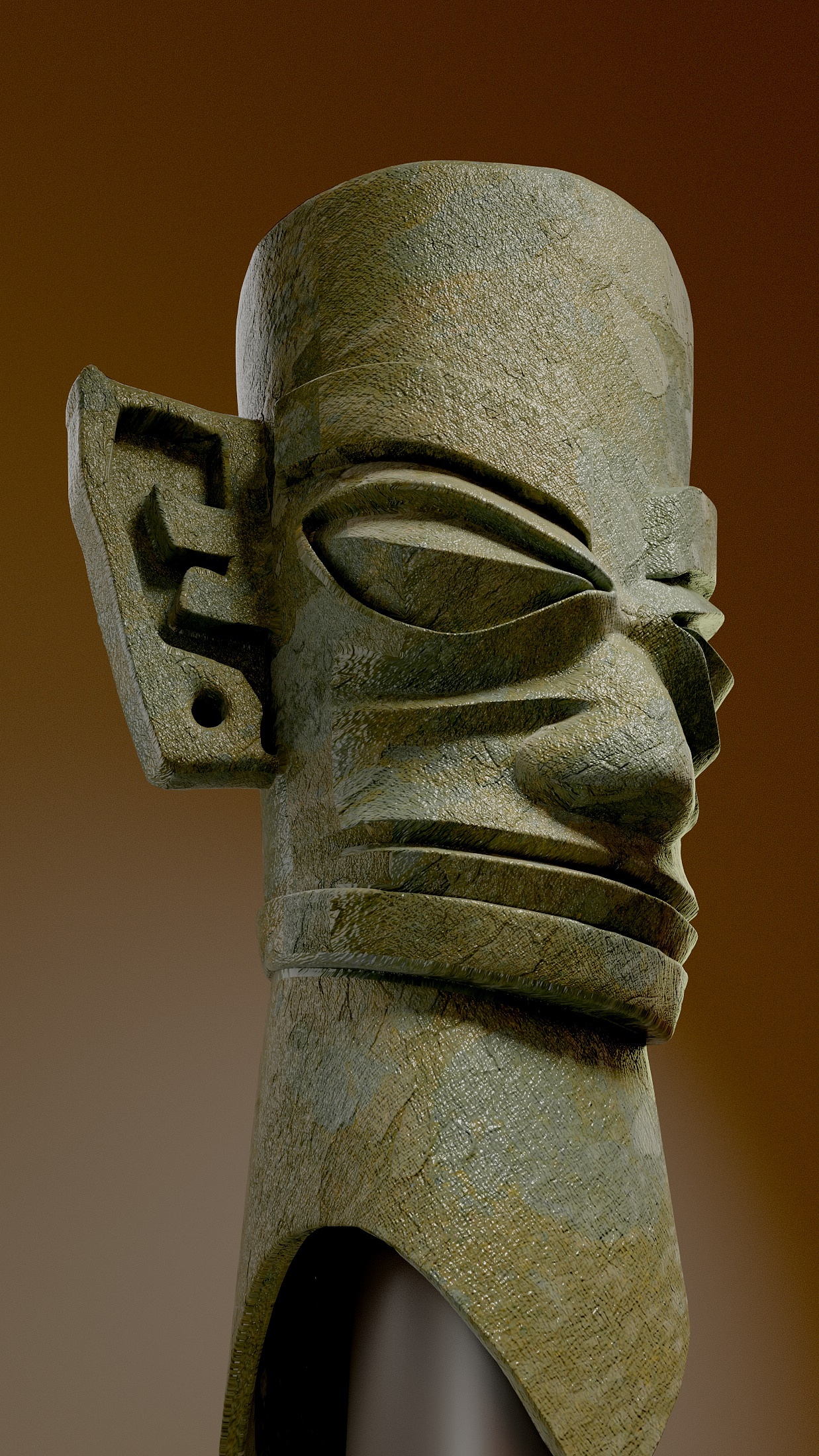 三星堆建模渲染（图ZMzU5MDY3MzY0） - 其他三维 - 站酷设计师一碟玉米原创素材 - 站酷ZCOOL