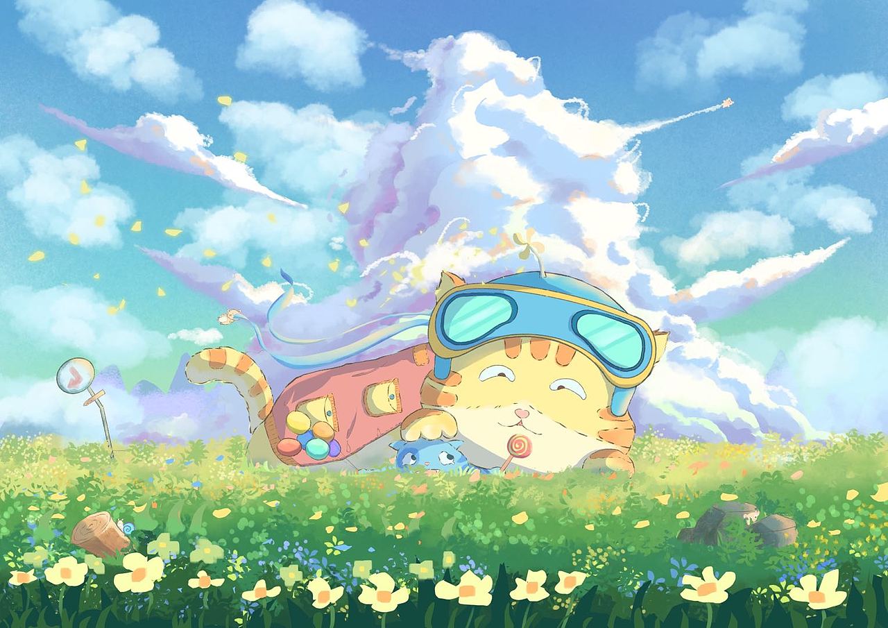 猫咪系列治愈系插画 ——《阿达的日记》（图ZMzM4MDU5NDAw） - 绘本 - 站酷设计师衍川阿原创素材 - 站酷ZCOOL