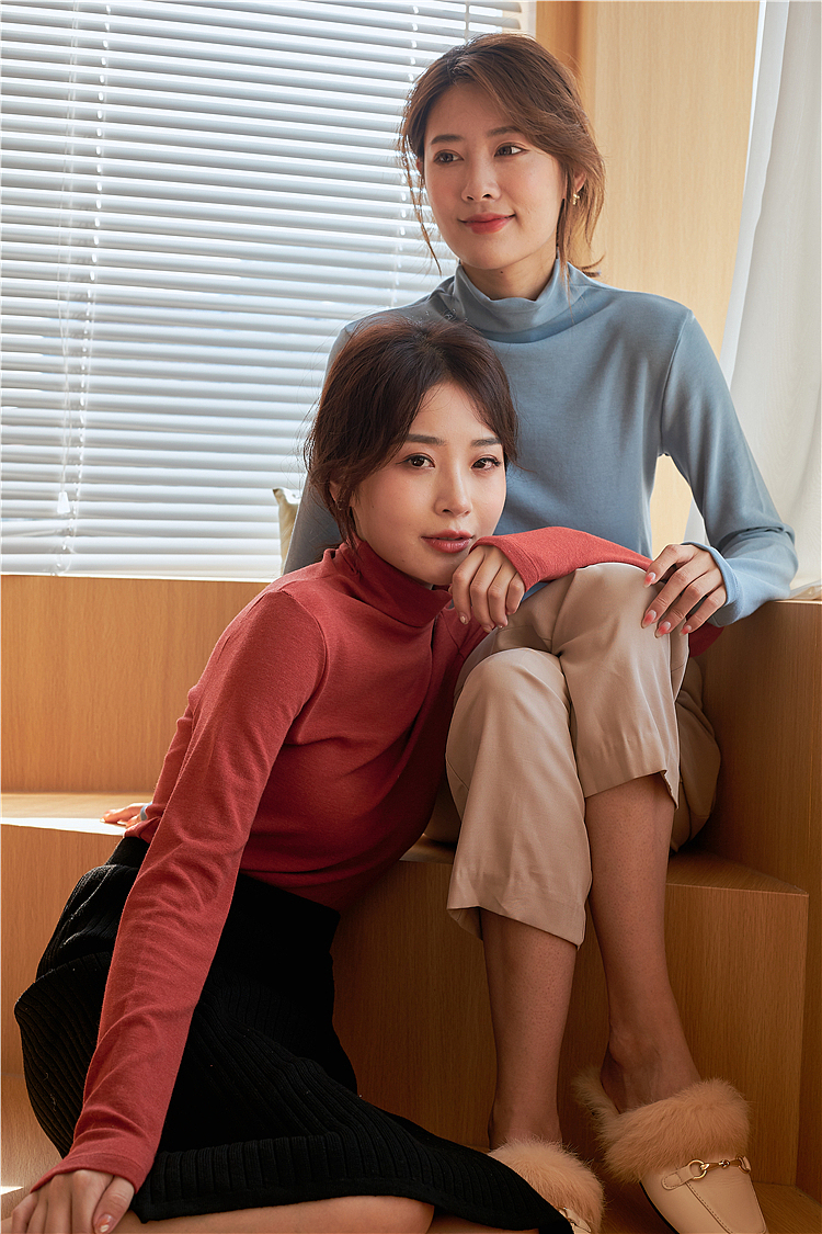 义乌双人打底衫拍照，居家场景打底裤女模拍摄（图ZMzA4ODIzNjIw） - 产品摄影 - 站酷设计师义乌大橙摄影韦波原创素材 - 站酷ZCOOL