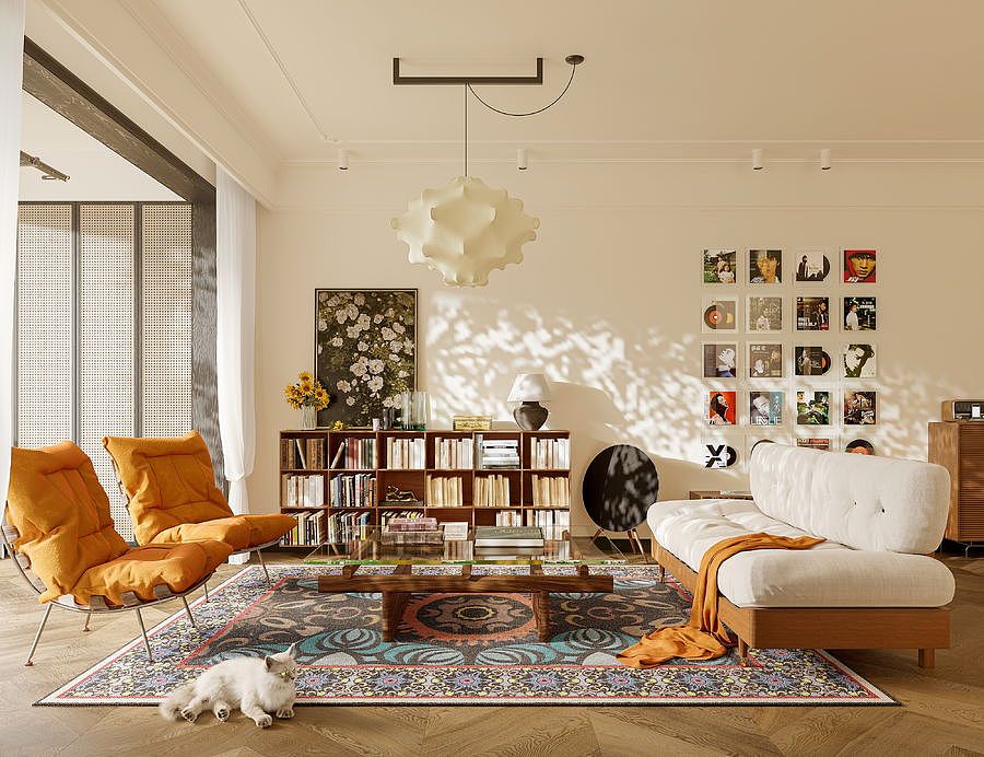 简约现代奶油风