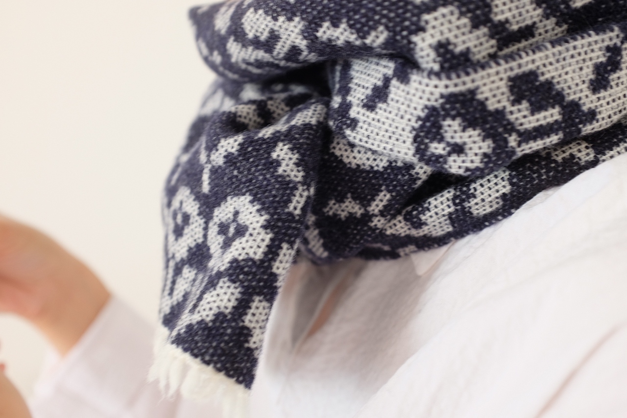 用织布机织条自己原创的围巾吧（图ZMzY2OTIxODQw） - 其他手工艺 - 站酷设计师卑鄙的噗噗原创素材 - 站酷ZCOOL