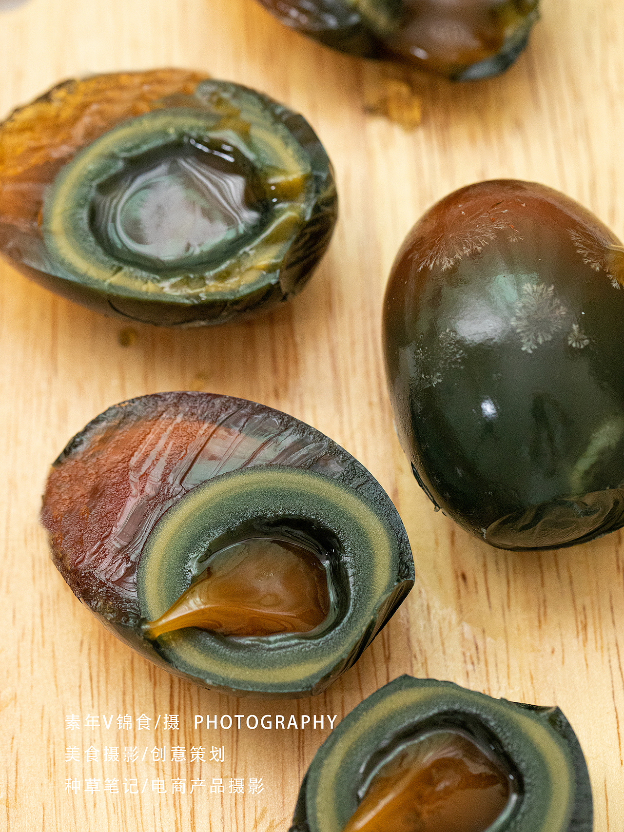 洪湖皮蛋/咸鸭蛋生活笔记拍摄