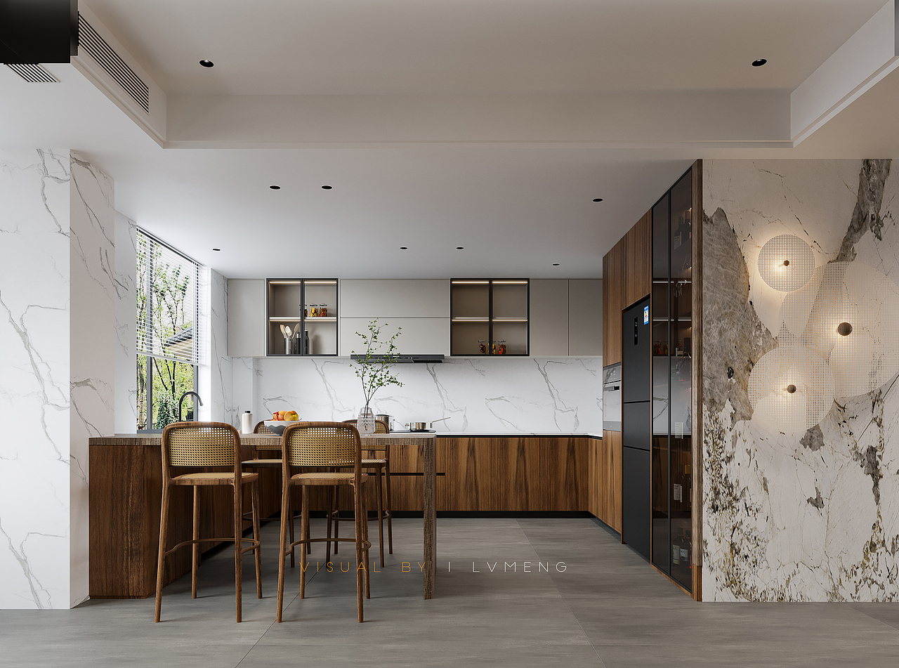 现代诧寂别墅（图ZMzE2MDQzMDAw） - 家装设计 - 站酷设计师烨承设计表现原创素材 - 站酷ZCOOL