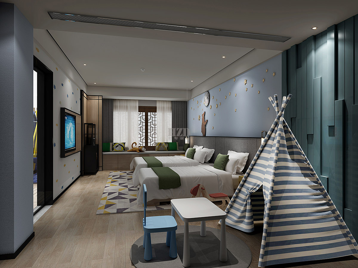 重庆予与鱼精品度假酒店-海宁酒店设计公司-红专设计