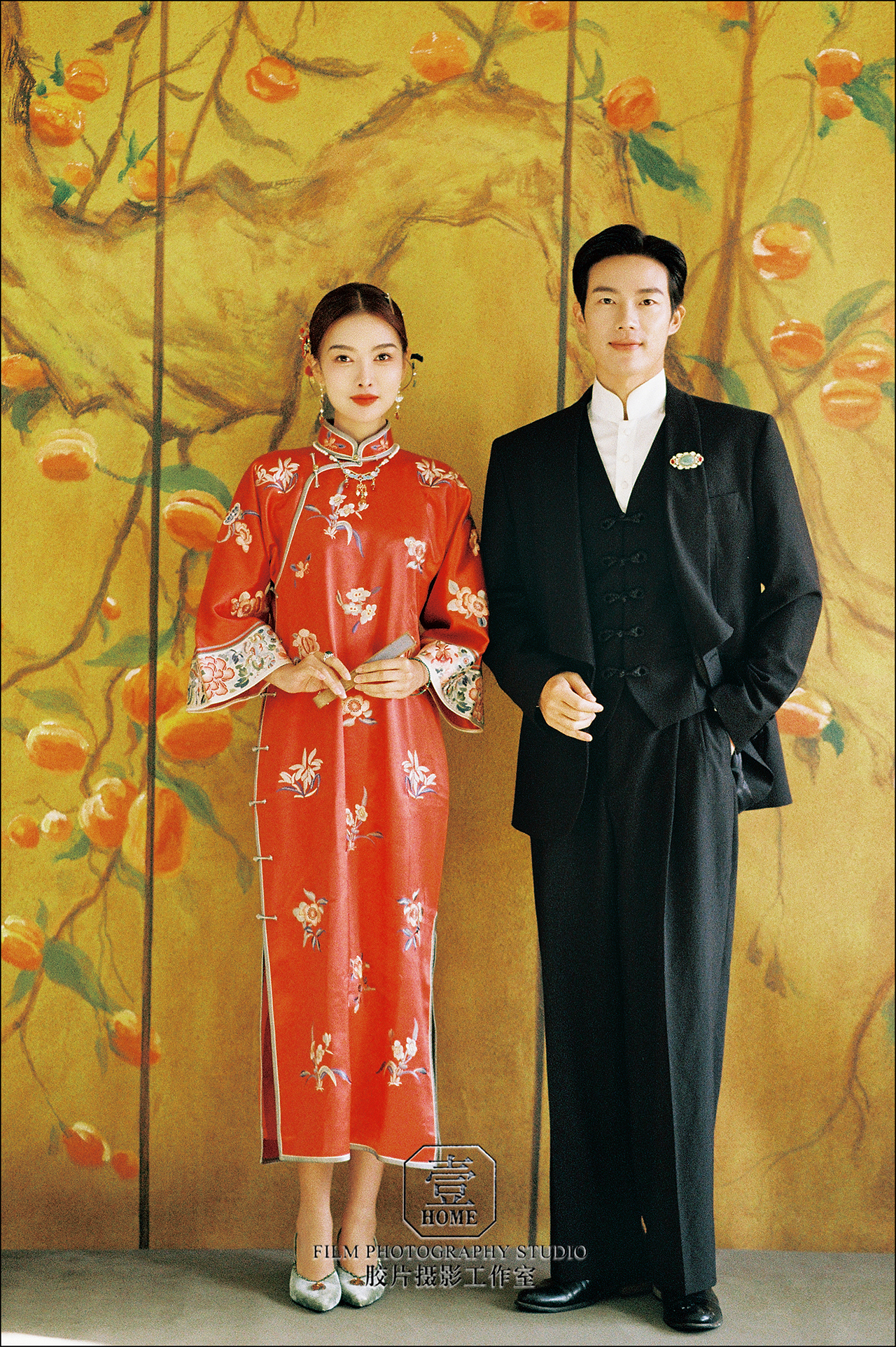 壹HOME民国复古旗袍婚纱照，真的好好看（图ZMzYzMDg5MzE2） - 人像摄影 - 站酷设计师壹HOME摄影工作室原创素材 - 站酷ZCOOL