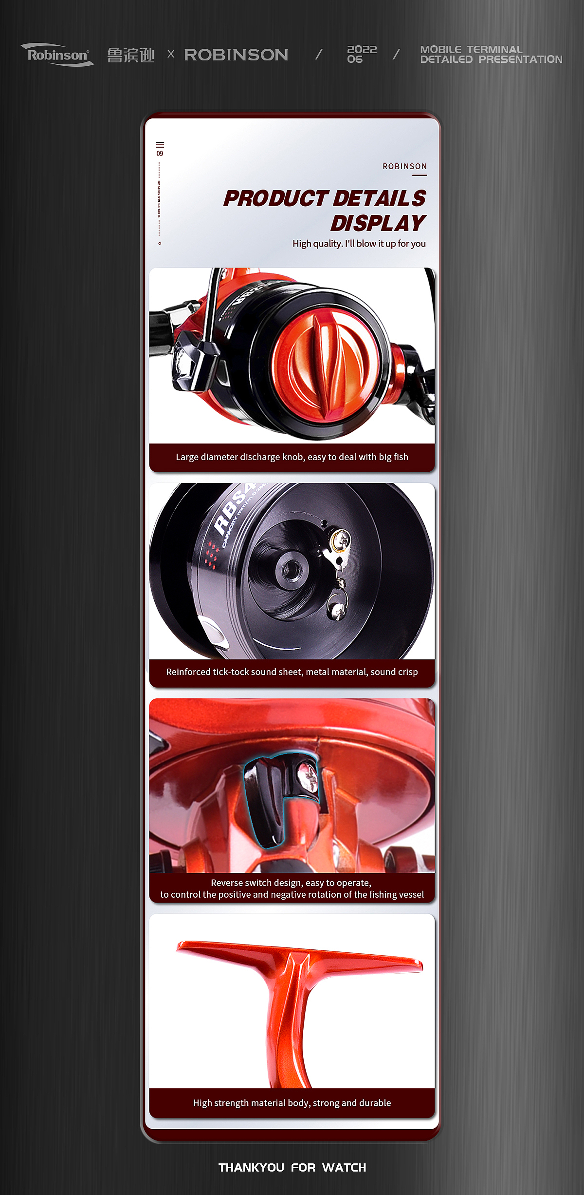 渔具路亚--纺车轮详情(英文)