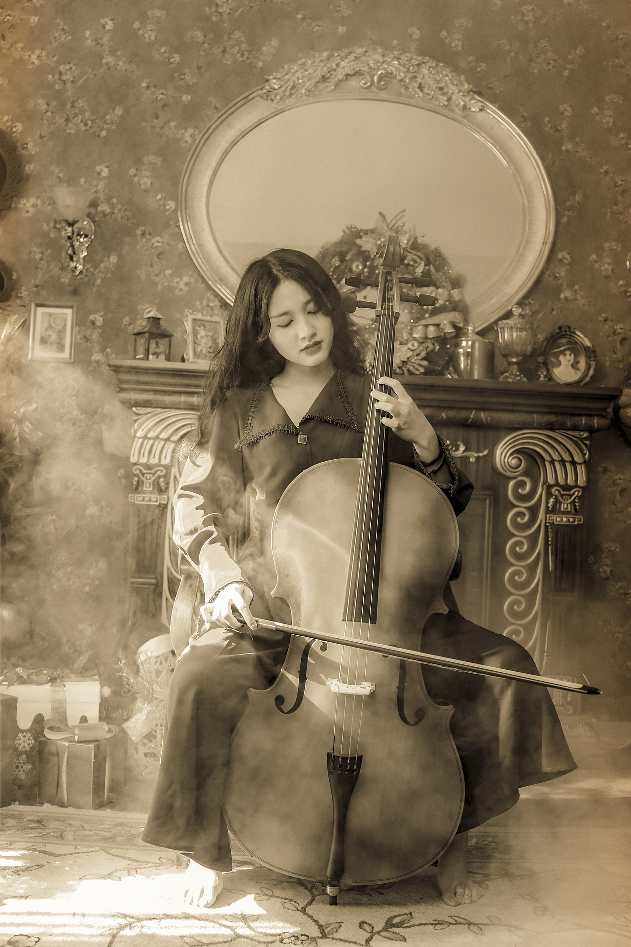 洋房复古老照片