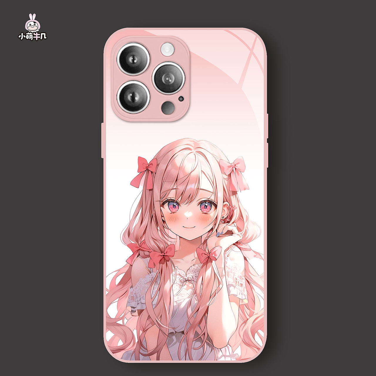 国潮风美少女手机壳图案原创（图ZMzYwNTY2NzQ0） - 其他 - 站酷设计师小萌牛几原创素材 - 站酷ZCOOL