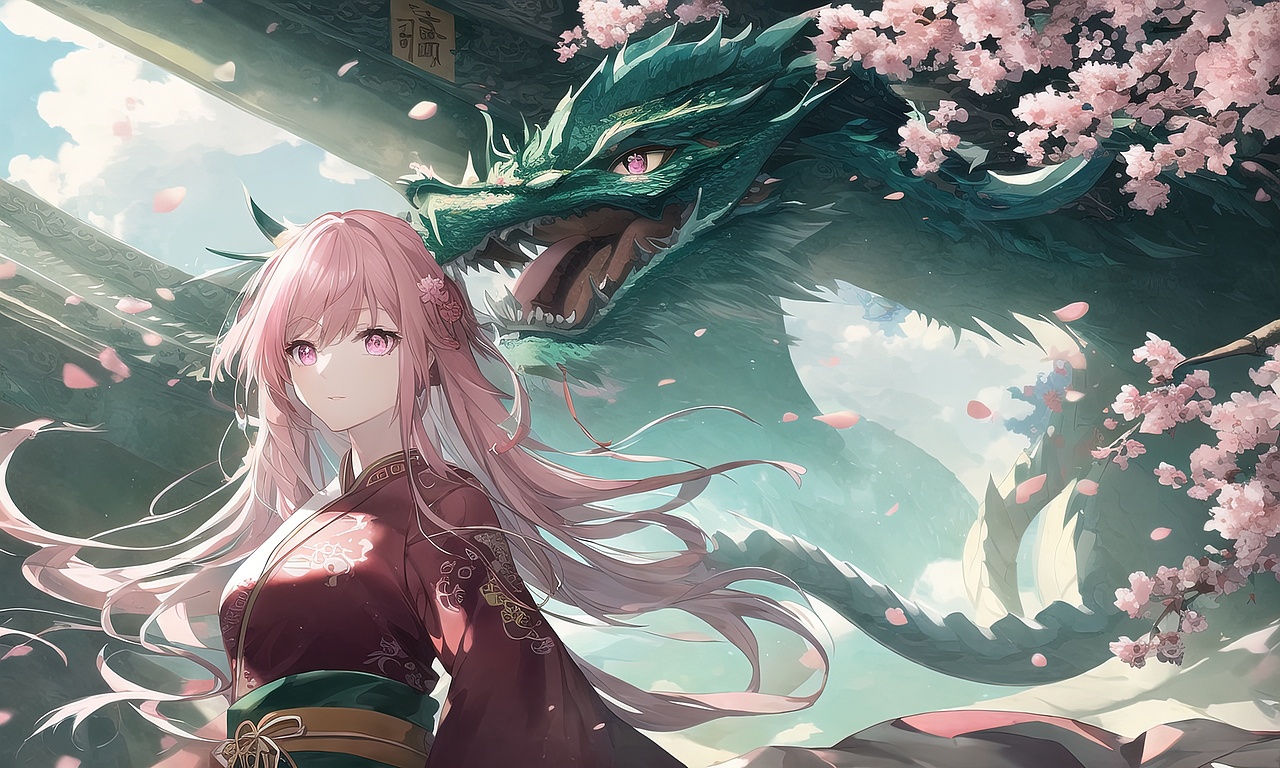 【喵酱AI绘图】苍龙（图ZMzIxMTU5MjM2） - AI作品 - 站酷设计师是喵酱鸭原创素材 - 站酷ZCOOL