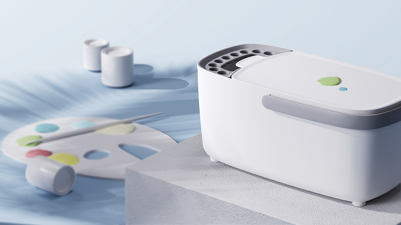 良设纪 |LiangDesign多功能画笔清洁桶