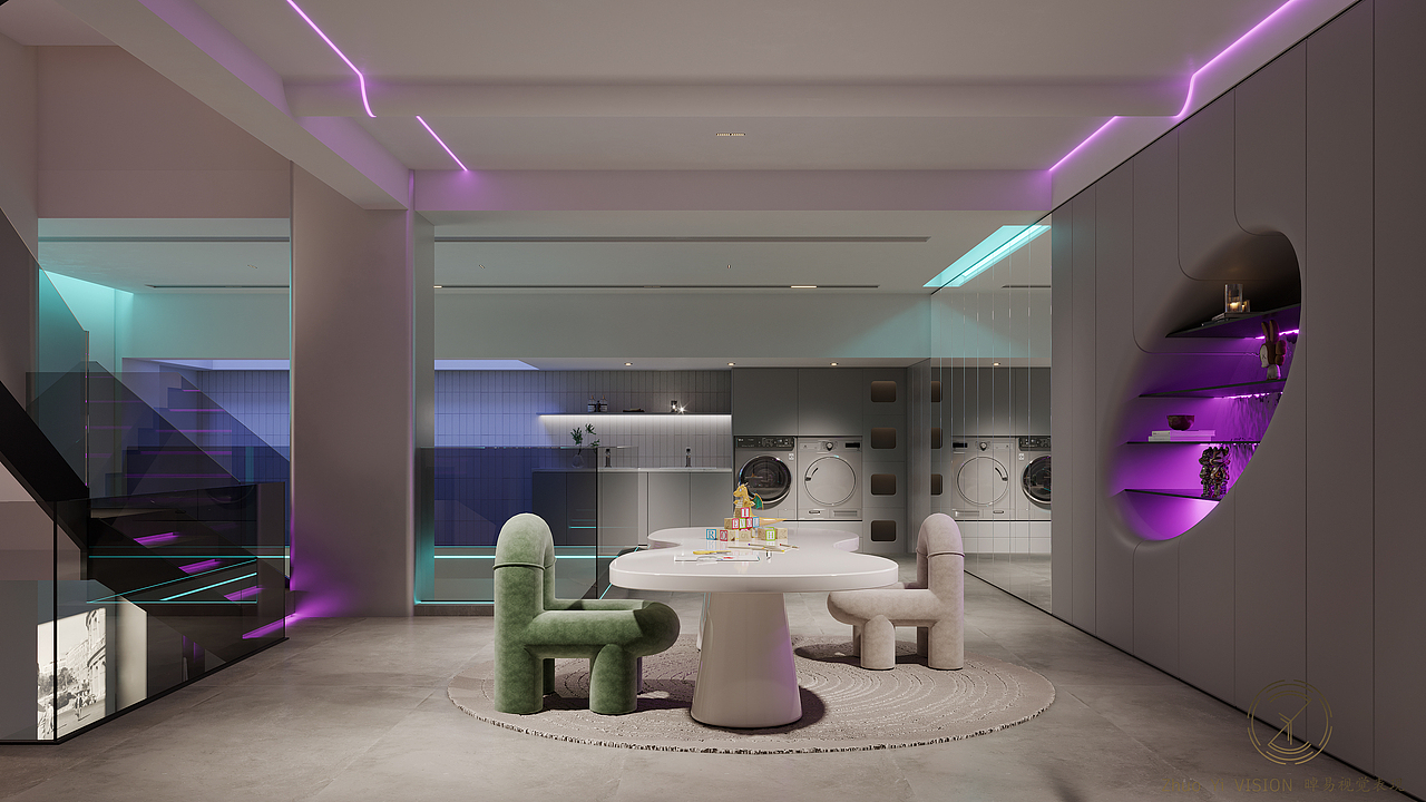 家装的赛博朋克