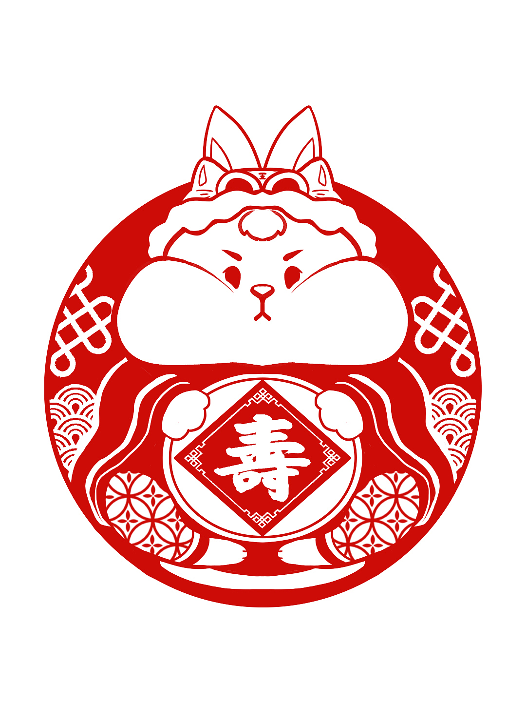 新年剪纸（图ZMzIyMDY2MjQ4） - 包装 - 站酷设计师倔强青铜同学原创素材 - 站酷ZCOOL