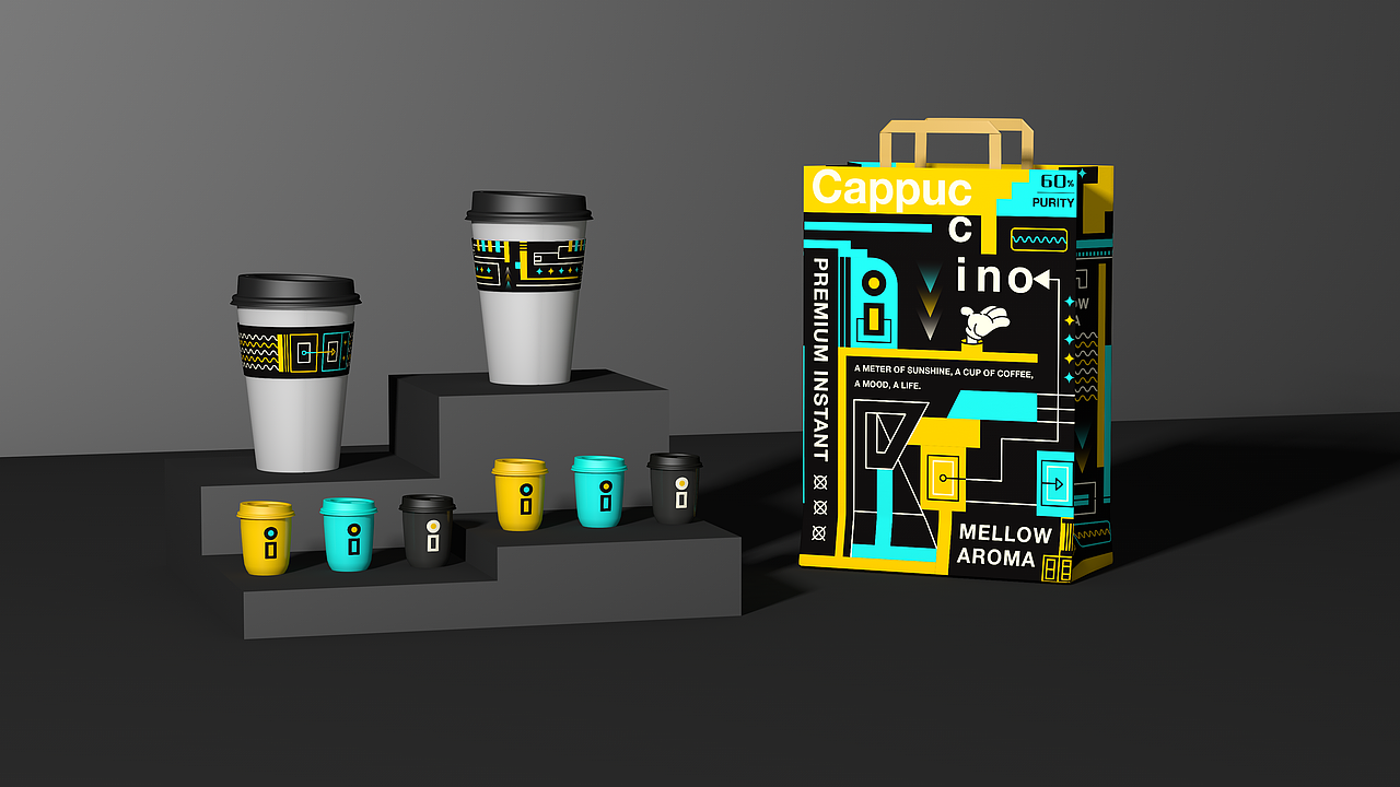 咖啡-卡布奇诺（图ZMzE1MDQ0OTA4） - 包装 - 站酷设计师天文_Design原创素材 - 站酷ZCOOL