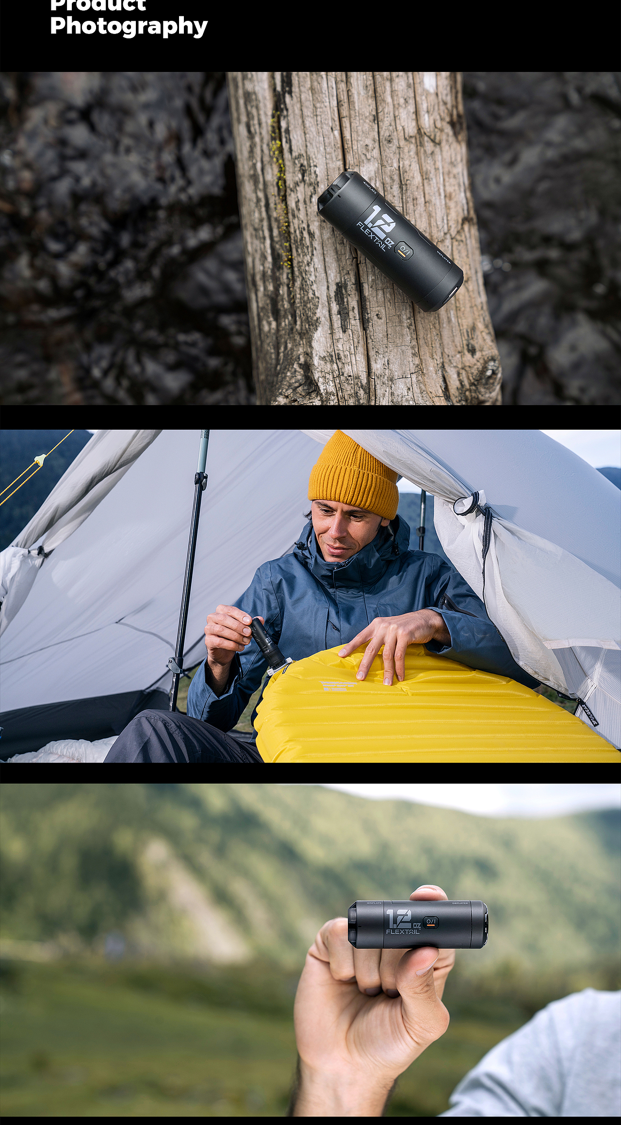 电商详情页拍摄-徒步露营户外轻量化电器