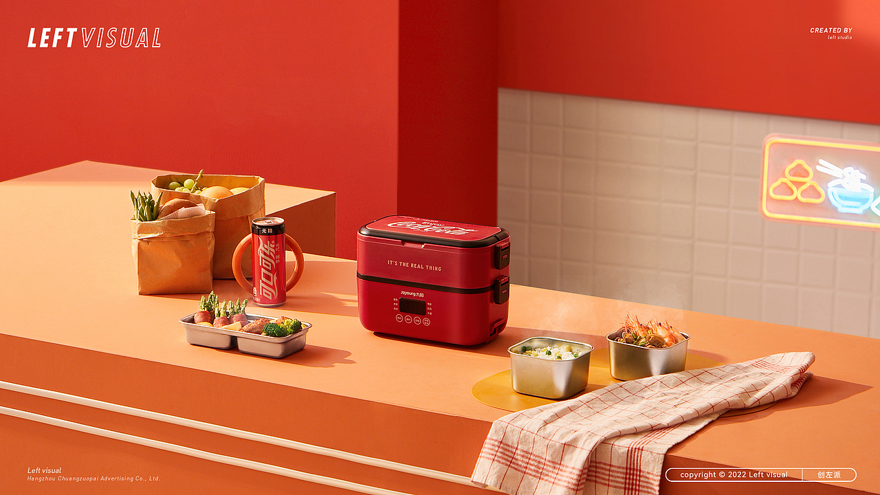 厨电拍摄丨九阳&可口可乐联名系列 × 创左派（图ZMzQ3OTAzNzcy） - 产品摄影 - 站酷设计师创左派视觉广告原创素材 - 站酷ZCOOL