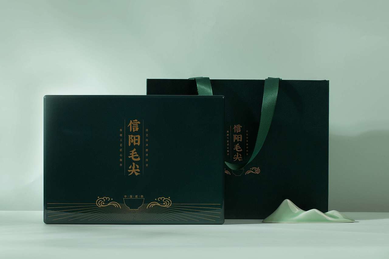 	信阳毛尖礼盒茶礼小罐