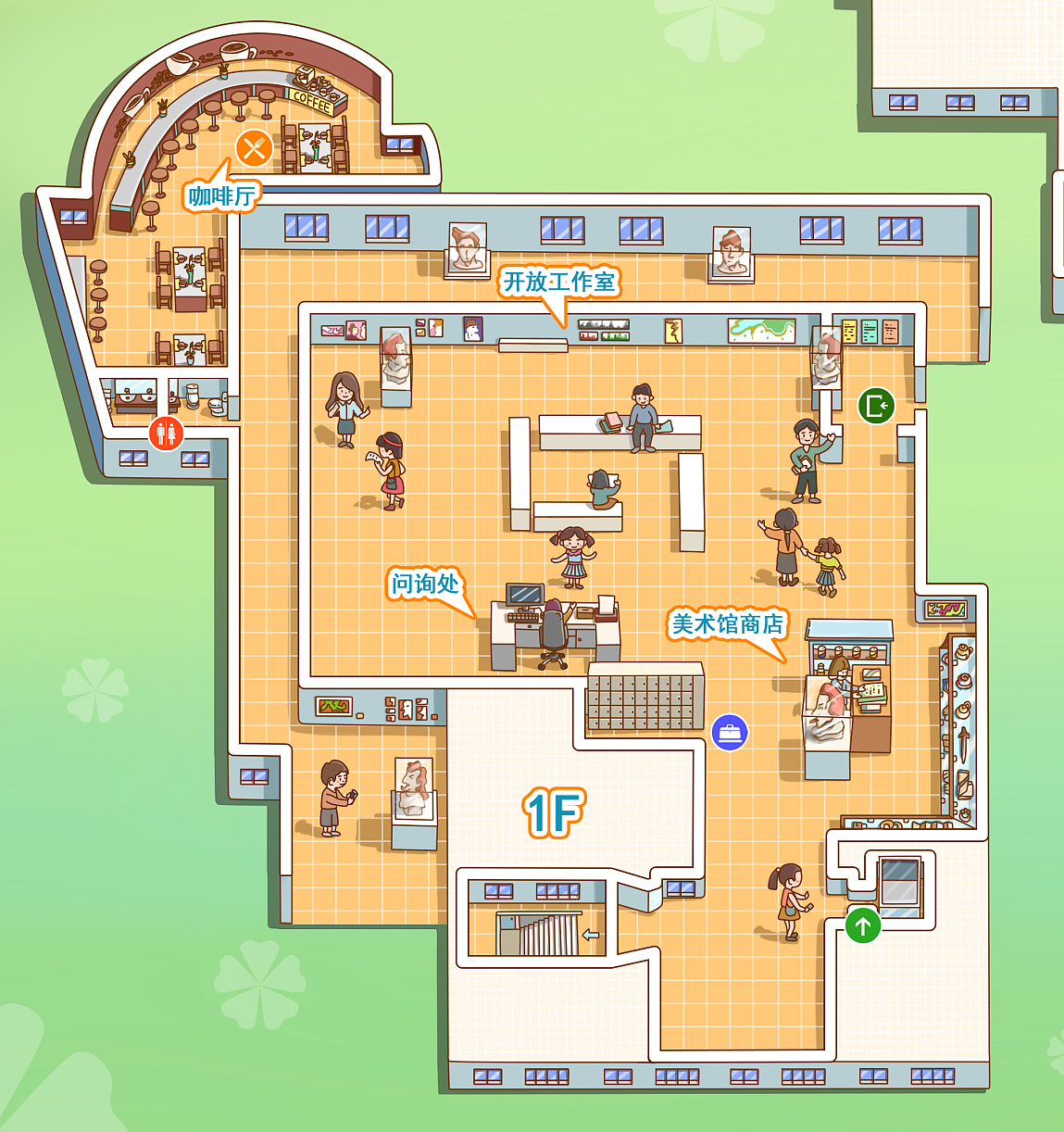 手绘板绘室内空间地图（图ZMzQ2MzkwMTY0） - 商业插画 - 站酷设计师欧梅原创素材 - 站酷ZCOOL
