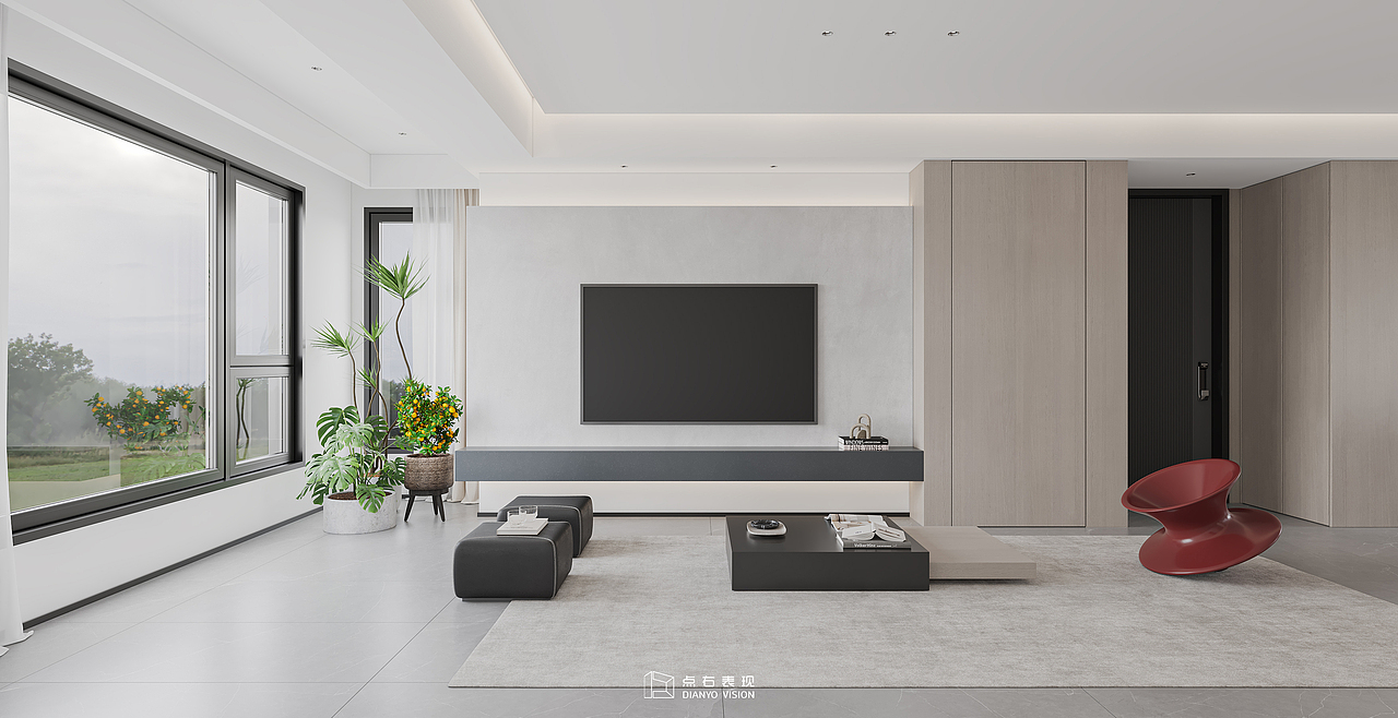 点右效果图 —— 现代风格（图ZMzMwNzY1MTUy） - 家装设计 - 站酷设计师点右效果图表现原创素材 - 站酷ZCOOL
