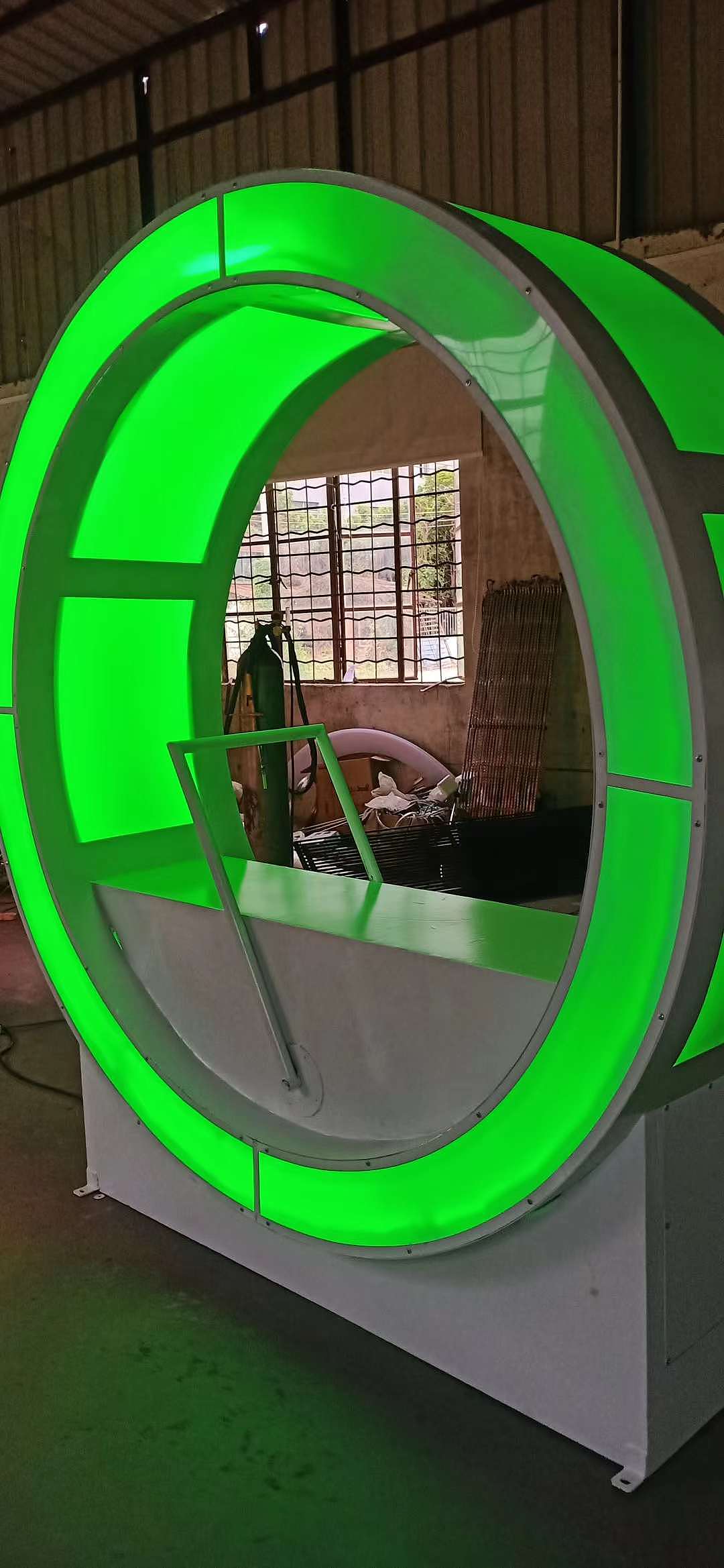 划船机 无动力游乐设备 公共空间互动装置