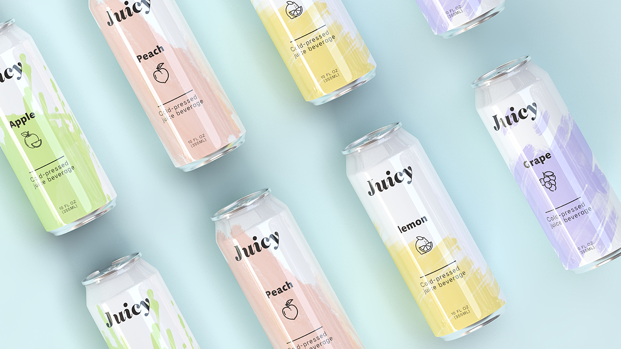 JUICY 果汁饮料包装