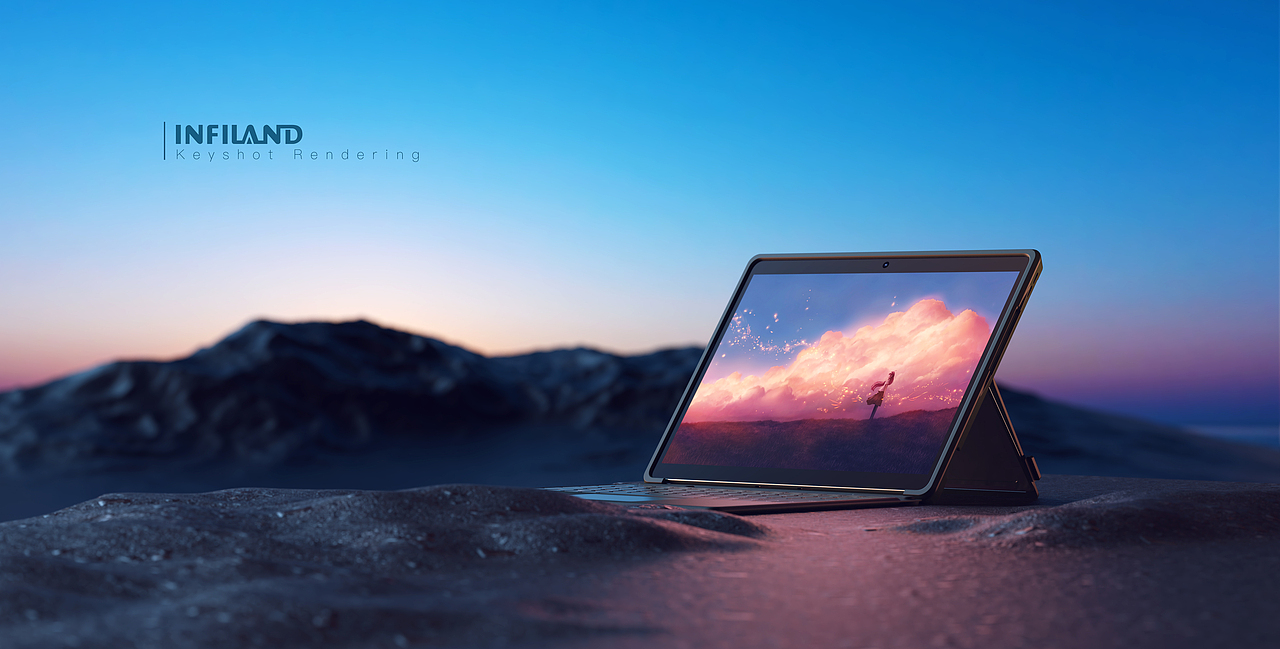 keyshot渲染工作图-2023年冬