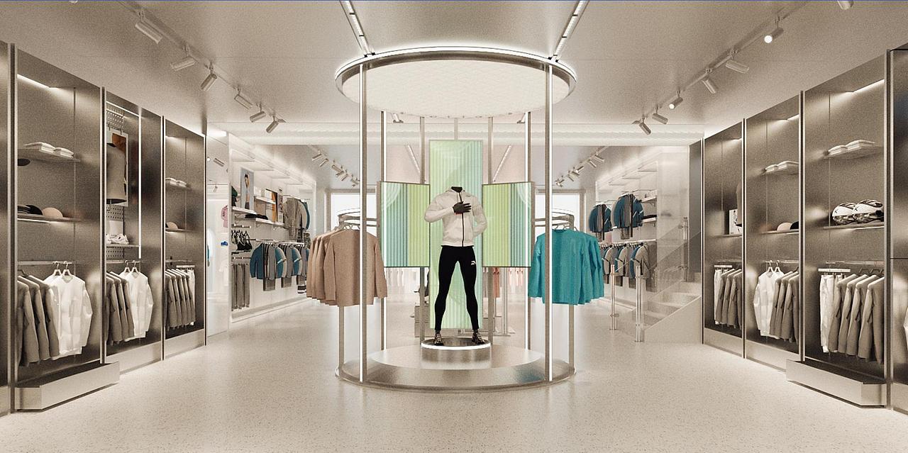 MUSE设计奖室内设计金奖——安踏-王府井店