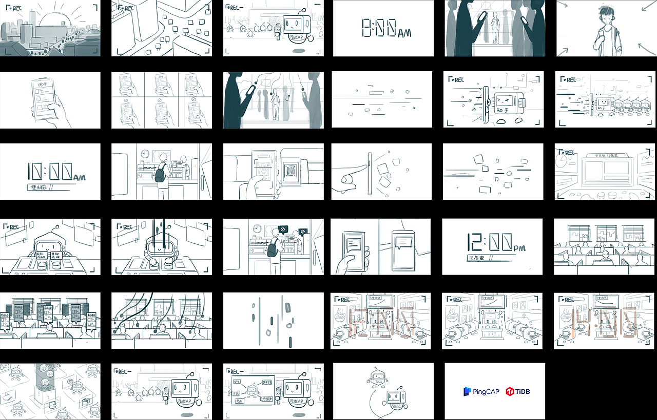 PingCAP TiDB-mg动画宣传片——荒原有木（图ZMzYyODA5NjI4） - Motion Graphic - 站酷设计师荒原有木VitalMu原创素材 - 站酷ZCOOL