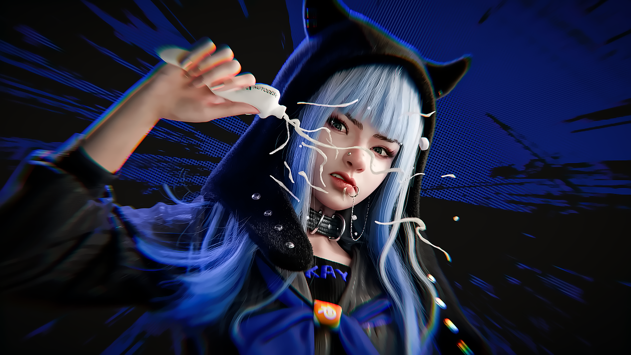 [Blender3D自制]Autodesk大挤出~（图ZMzU2OTY3MzMy） - 人物/生物 - 站酷设计师觉非Kay20000原创素材 - 站酷ZCOOL