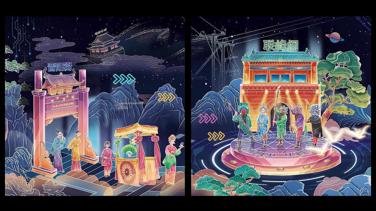 2023插画总结（图ZMzU5MjQzMDM2） - 商业插画 - 站酷设计师期是原创素材 - 站酷ZCOOL