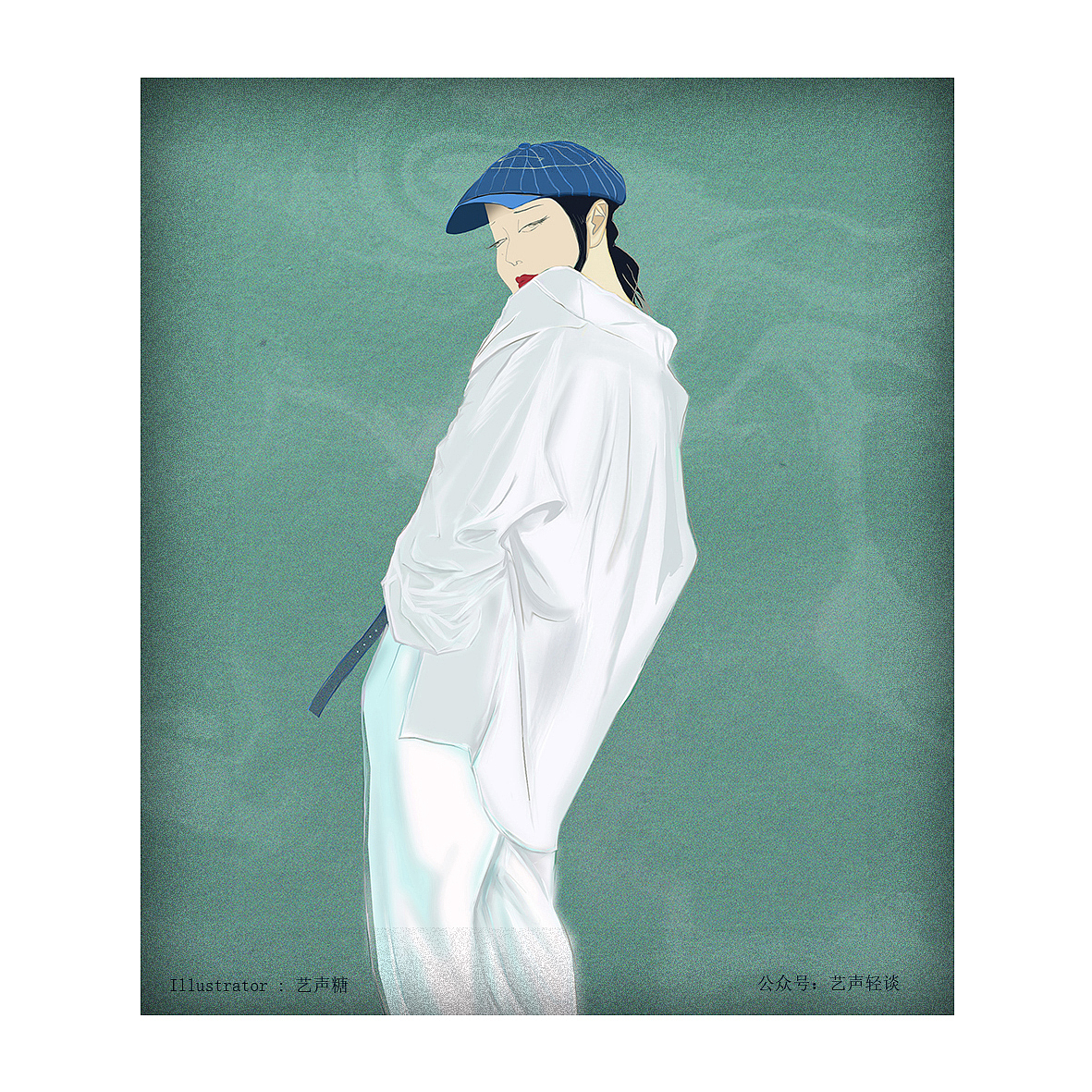 服装插画（图ZMzAwMTA0NzU2） - 艺术插画 - 站酷设计师艺声TANG原创素材 - 站酷ZCOOL