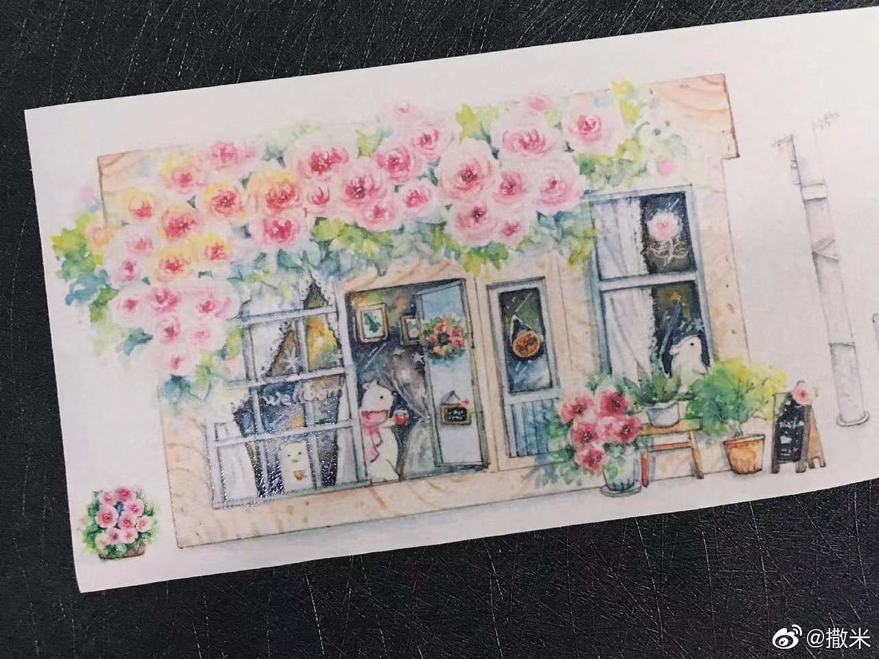 水彩插画小店铺系列二《清风街》（图ZMzYwNzM2MzU2） - 商业插画 - 站酷设计师hbjoan原创素材 - 站酷ZCOOL