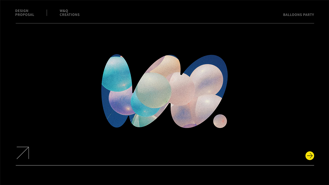 哇趣创想社-气球派对品牌设计