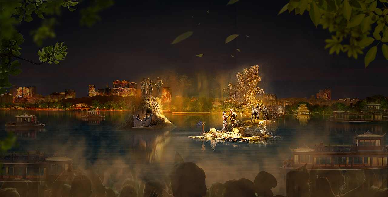 文旅夜游、场景概念（图ZMzU5NzAwMjA0） - 概念设定 - 站酷设计师冬天的叶子z原创素材 - 站酷ZCOOL