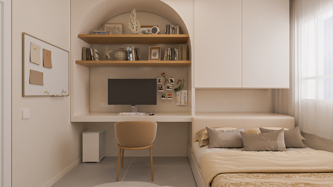 简约奶油风-家装（图ZMzU3MDIxMDgw） - 家装设计 - 站酷设计师Roog原创素材 - 站酷ZCOOL