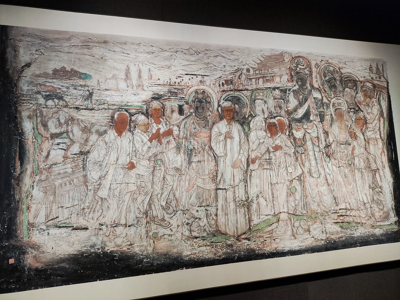 山东美术馆2022“共生世界”双年展现场作品拍摄（图ZMzMwNDcwMjI0） - 人文/纪实摄影 - 站酷设计师慢食光原创素材 - 站酷ZCOOL